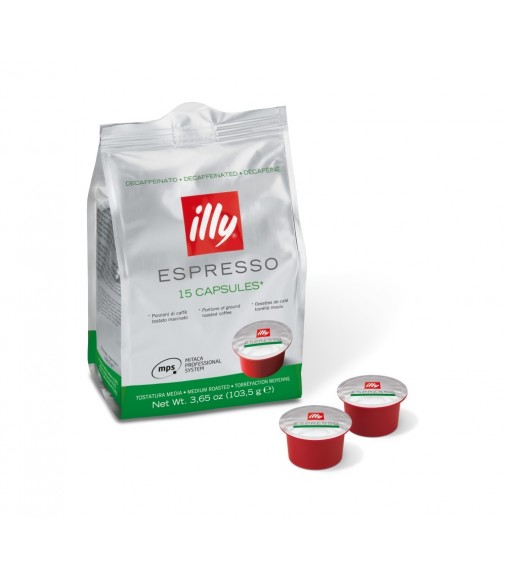 Illy Espresso caffè decaffeinato (6 buste da 15pz)  